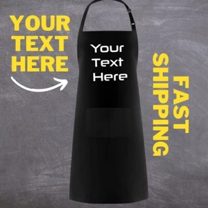 Custom Apron Chef Gift Cooking Bbq Party Personalize