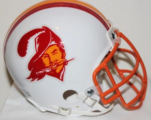 Lee Roy Selmon Tampa Bay Buccaneers Riddell Custom Mini Helmet w/Metal Face Mask - Picture 1 of 1