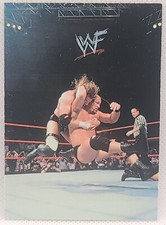 1999 Smackdown Stone Cold Steve Austin Card Triple H Stunner Comic Images WWE NM