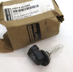 4010253 Polaris 50W Headlight Bulb for Snowmobiles ATVs SXSs 1999-2024 - Picture 1 of 1