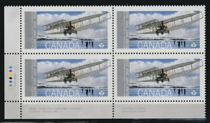 2009 Canada SC# 2317 LL - First Flight in Canada - Plate Block M-NH Lot # 358c - Picture 1 of 2