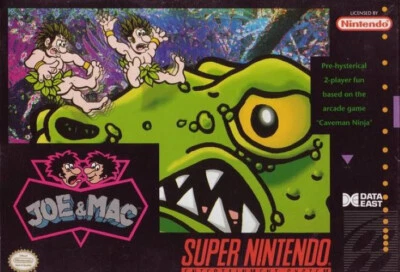 Joe & Mac (Super Nintendo SNES) Cartridge Only Clean and Tested! - Image 1 of 2