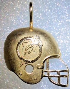 14kt Gold Miami Dolphins NFL Official Michael Anthony MA Vintage NFLP 93 2.9g - Picture 1 of 5