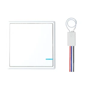 Lámpara de luz inalámbrica de 1 vía interruptor de control remoto receptor de encendido/apagado 220 V nuevo - Imagen 1 de 10