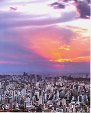 2019 Print Urban Brazil Belo Horizonte Minas Gerais Skyline City