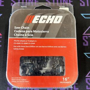 ECHO 20LPX066CQ 16" SAW CHAIN FOR CS-450P, CS-500P, CS-550P