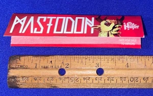 2011 UNUSED Mastodon Hunter PROMO LARGE ROLLING PAPERS joint Atlas Pacific - Picture 1 of 2