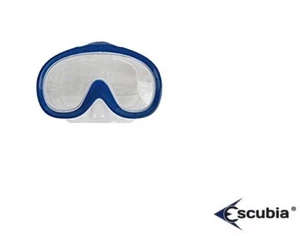 MASCHERA NEMO SCUBIA SNORKELING IN POLICARBONATO TAGLIA UNICA JUNIOR BLU YY26 - Picture 1 of 1
