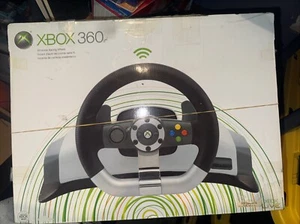 Volante de carreras inalámbrico Microsoft Xbox 360 con retroalimentación de fuerza - ¡Caja de pedales! - Imagen 1 de 6