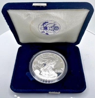 United States Mint 1 oz Silver Proof American Eagle 1999 - Image 1 of 4