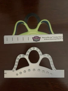 Disney Princess and the Frog 2010 DVD Release Reversible Paper Crowns - Picture 1 of 2