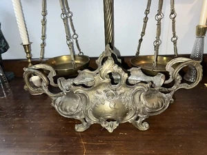 French Dore Louis XV Gilt Bronze 19 Century Planter Centerpiece Jardiniere - Picture 1 of 13