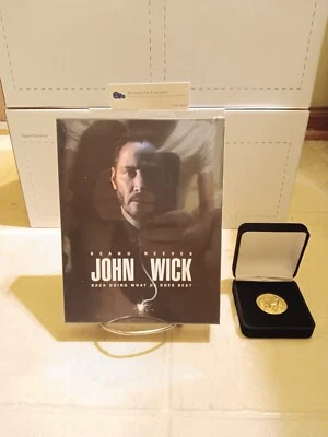 John Wick Devil Full Slip SteelBook + Линзовидное Магнитное Кольцо Blu-ray 2014 FilmArena - Изображение 1 из 4