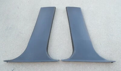 BMW X3 2005-2010 Juego de molduras de pilar B inferior interiores cubiertas negras pilares E83 Foto 1 de 4