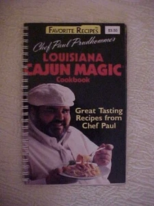 CHEF PAUL PRUDHOMME'S LOUISIANA CAJUN MAGIC COOKBOOK, CREOLE SOUTHERN (1989 - Picture 1 of 1