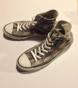 Converse Chuck Taylor All Star Men's 8 Women's 10 Sneakers Stars And Stripes - Picture 1 of 6