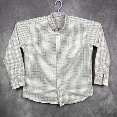 NATURAL BASIX Shirt Mens Large Plaid Button Up Long Sleeve Casual Preppy Office - Image 1 of 4