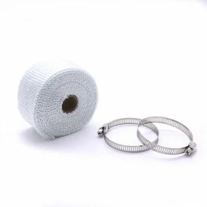 Motorcycle Exhaust Thermal Tape Sports Muffler Wrap 5M Resistant Heat Roll ATV - Bild 1 von 5