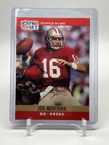 1990 Pro Set #293 Joe Montana San Francisco 49ers HOF - Picture 1 of 2
