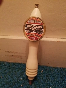 13" Two Roads- Roads To Ruin Double IPA Beer Tap Handle - Picture 1 of 6