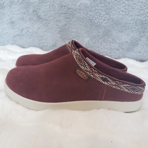 Keen Elle Suede Mules Clogs Women's Size 6 NEW Andorra/Birch Comfort Lagenlook - Picture 1 of 7
