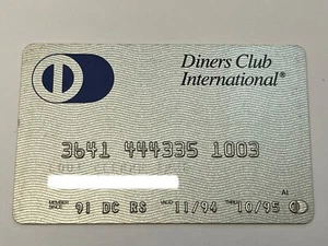 Diners Club International Credit Card Indonesia Expired in 1995 - Picture 1 of 2