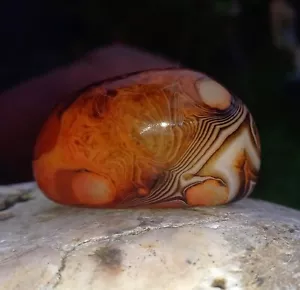 Strip Agate Carnelian Carnelian Red Agate Red Agate Nr2W Power Zen Garden Energy - Picture 1 of 9