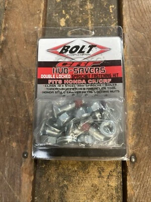 Bolt Motorcycle Hardware Double Locked Fastening Kit Fits Honda CR/crf - Image 1 of 2