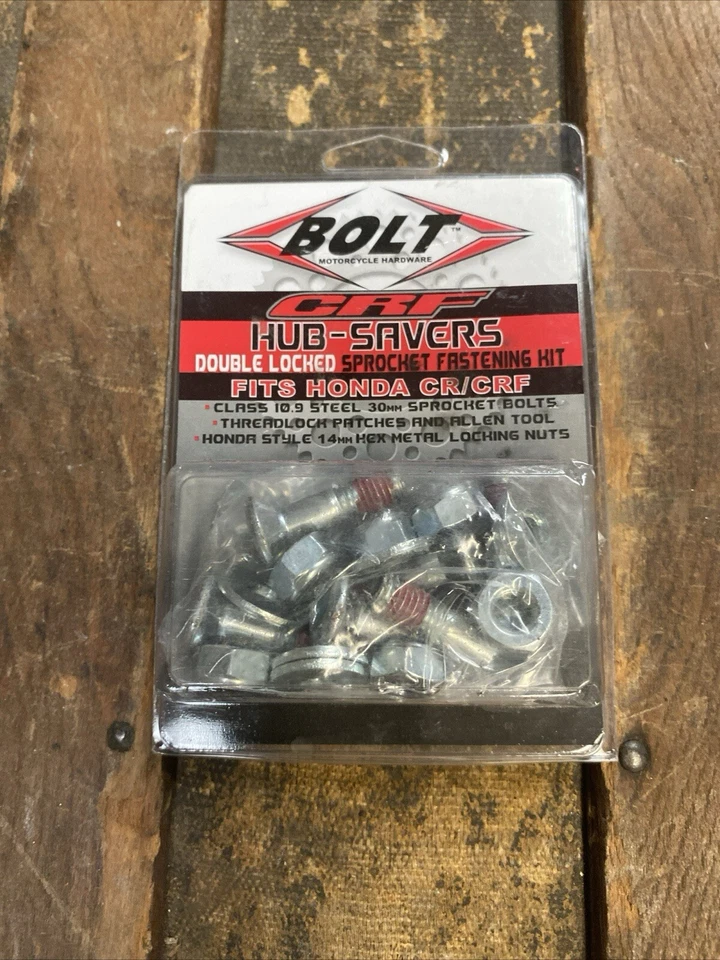 Bolt Motorcycle Hardware Double Locked Fastening Kit Fits Honda CR/crf - Image 1 of 2