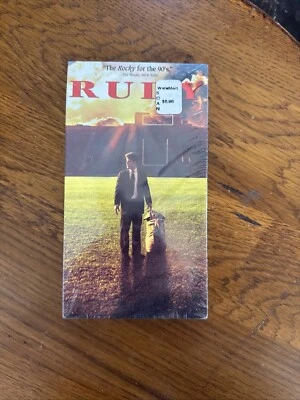 Rudy (VHS, 1994) NEW FACTORY SEALED WATERMARK, Vintage VHS 90’s Sports Movie - Image 1 of 4
