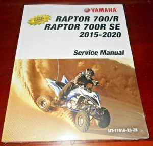YAMAHA RAPTOR 700 OEM REPAIR SHOP, SERVICE MANUAL, BOOK LIT-11616-28-28 - Bild 1 von 2