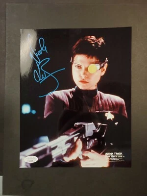 NICOLE DE BOER 8x10 Photo "Ezri Dax" Star Trek Deep Space Nine JSA COA AUTOGRAPH - Image 1 of 3