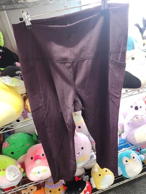 Женские фиолетовые леггинсы XL RBX с боковыми карманами - Изображение 1 из 2