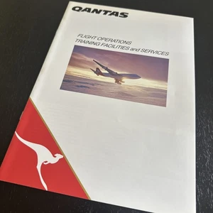 QANTAS Flight Operations Training Facilities And Services Flyer Style 2 - Picture 1 of 6