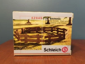 Schleich 42045 Paddock Fence 8 Pieces Retired! New In Box!!  - Picture 1 of 6