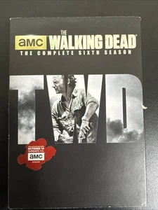 The Walking Dead: Komplette Staffel 6 DVD Box Set Brandneu Versiegelt Schutzhülle Rick - Bild 1 von 5