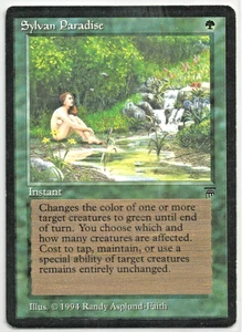 MTG - Sylvan Paradise - Legends - Reg - ENG - NM - Picture 1 of 1