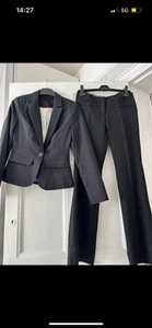 Office Wear Women's Black Tailoring Suit - Picture 1 of 16