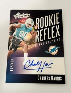 2017 Panini Absolute Rookie Reflex Auto Charles Harris 122/400 RC - Picture 1 of 2