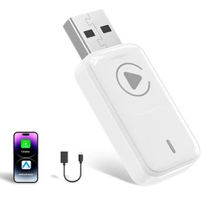 Wireless CarPlay Adapter, 2-in-1 Carplay and Android Auto Plug & Play Adapter... - Picture 1 of 9