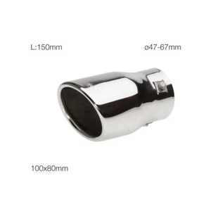 Simoni Racing Terminale ovale inclinato acciaio inox - Foto 1 di 1