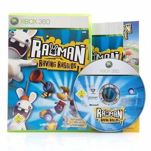 Juego Xbox 360: Rayman Raving Rabbids - CD disco instrucciones embalaje original | Microsoft PAL - Imagen 1 de 3