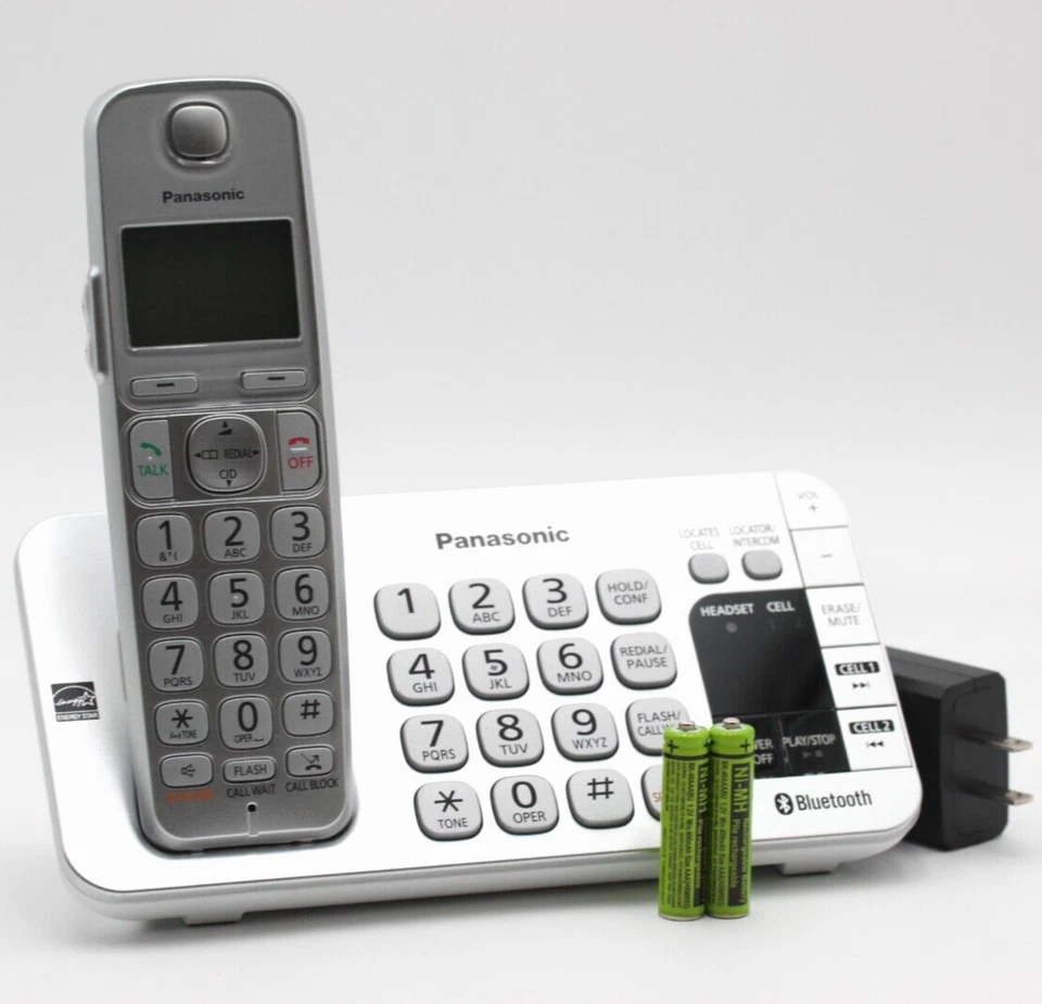 Sistema telefónico inalámbrico Panasonic KX-TGE474 S KX-TGE470 Foto 1 de 1