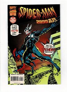 SPIDER-MAN 2099 #37 (MARVEL 1995) VENOM AD HOMAGE COVER VF/NM