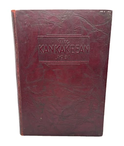 1931 KANKAKEEAN HIGH SCHOOL YEARBOOK, KANKAKEE, ILLINOIS - Imagen 1 de 9