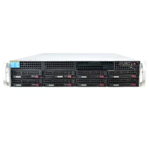 Serveur Rack Supermicro CSE-825 2U 32 Go 2x Intel X5670 X8DTE-F 8 X Baie - Photo 1/3