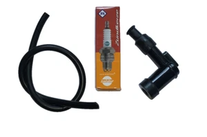 Zündkerzenstecker mit Zündkabel und Zündkerze für Hercules Prima 2 3 4 5 Mofa - Bild 1 von 1