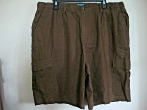 Mens Shorts Cargo Brown Size 42 David Taylor NWT - Picture 1 of 2
