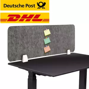 Schreibtischtrennwand Raumteiler Sichtschutz Trennwand Paravent DE - Bild 1 von 9