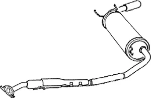 KASTEN MIT ENDROHR FÜR MAZDA GMA265 OEM QUALITÄT - Bild 1 von 1